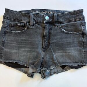 American Eagle Denim High Rise Jean Shorts Size 4